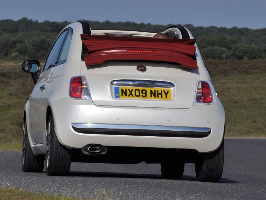  Fiat 500C 2009 года  (UK) (фото 14 из 16)